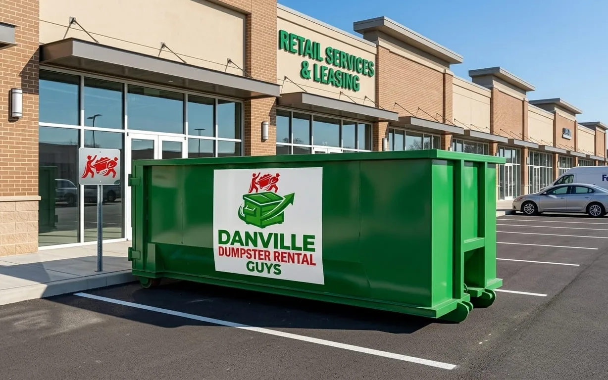 Commercial Dumpster Rental in Danville IL