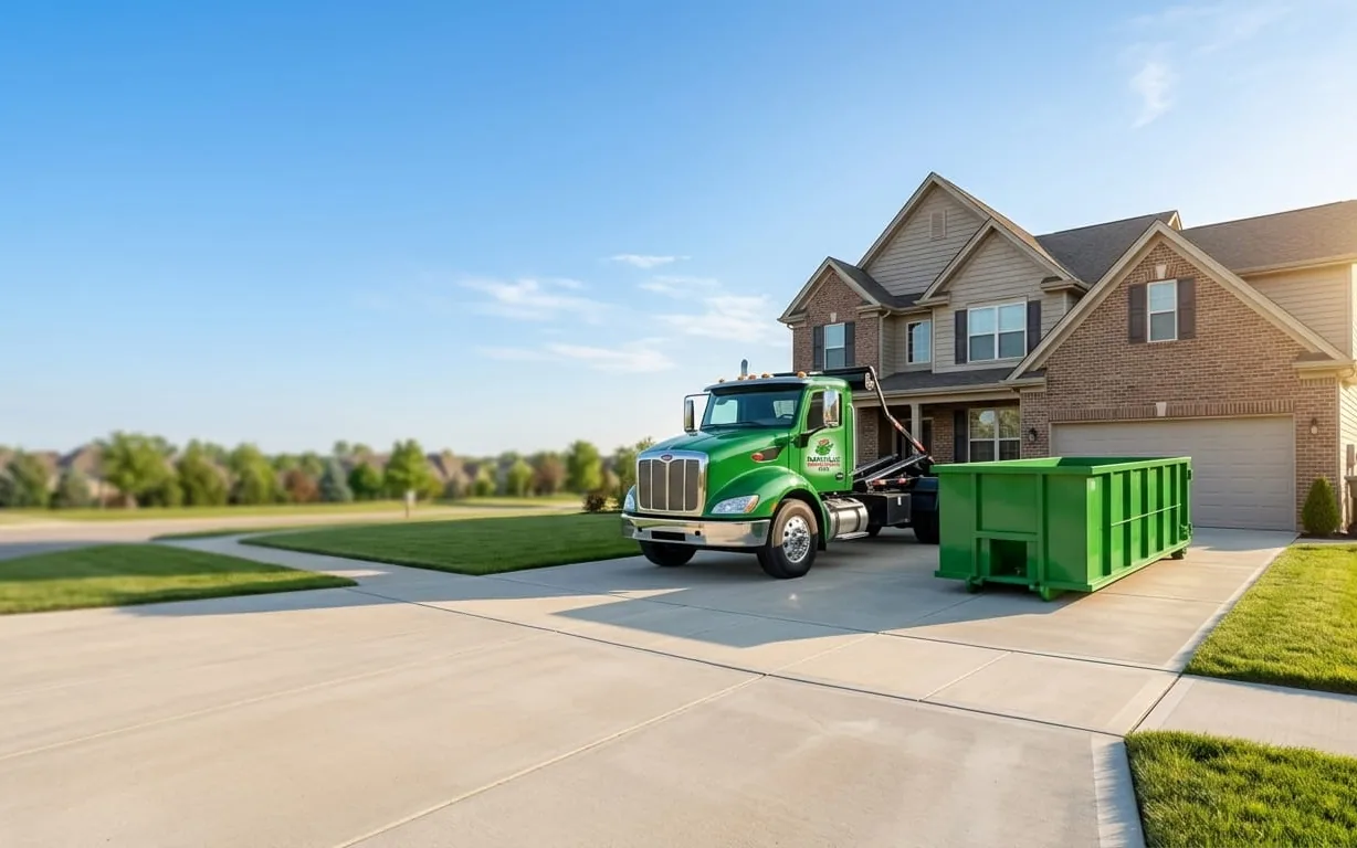 Dumpster rental in Danville IL Roll-off dumpster rental serving Danville, IL
