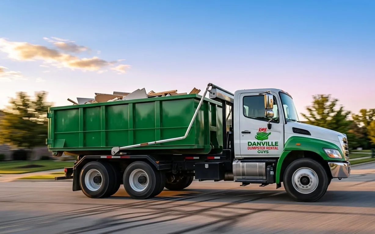 Dumpster rental quotes in Danville IL Requesting a dumpster rental quote in Danville, Illinois