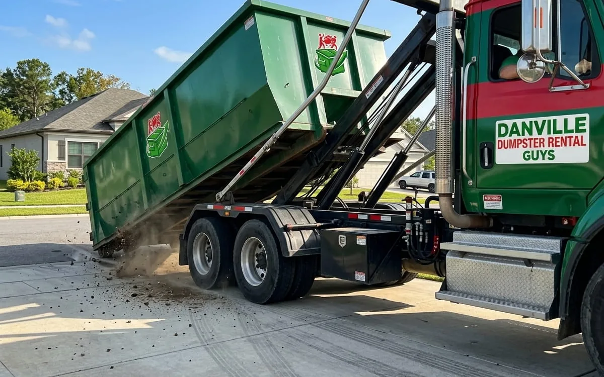 Roll-Off Dumpster Rental in Danville IL